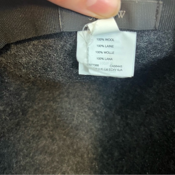 J. Crew Gray 100% Wool Floppy Hat - Picture 4 of 5